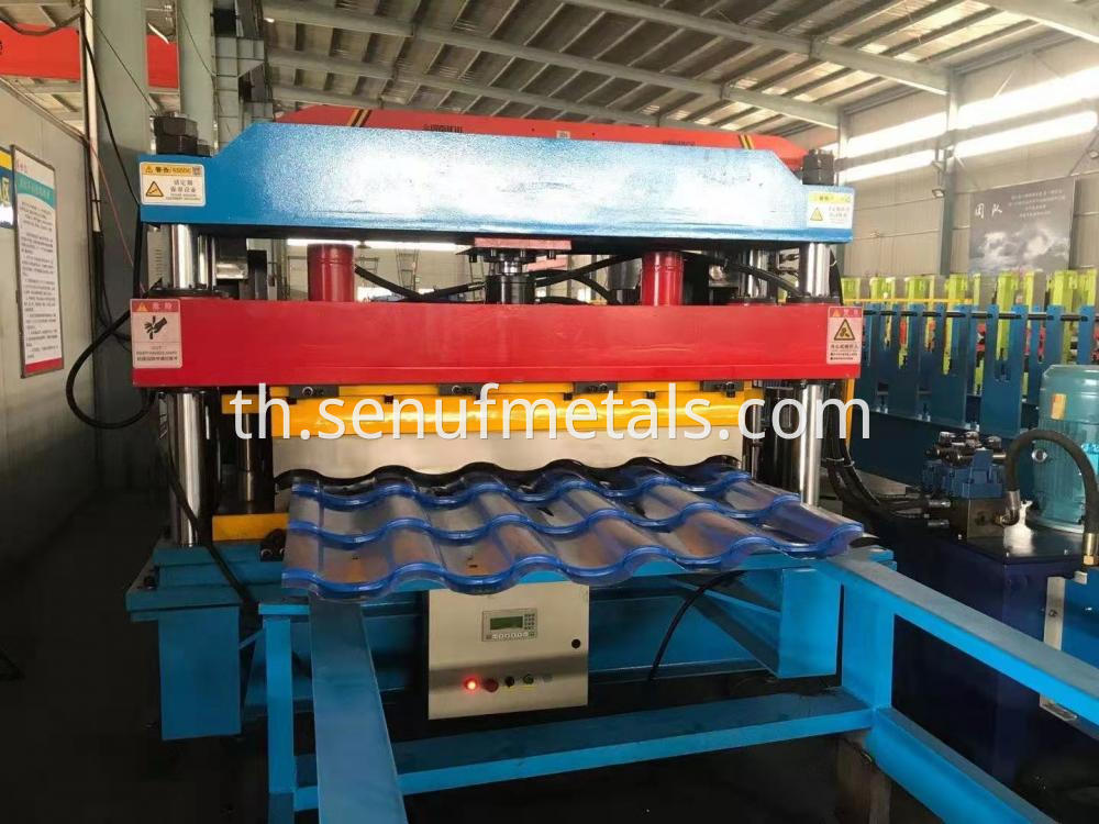 Step Tile Roll Forming Machine 1